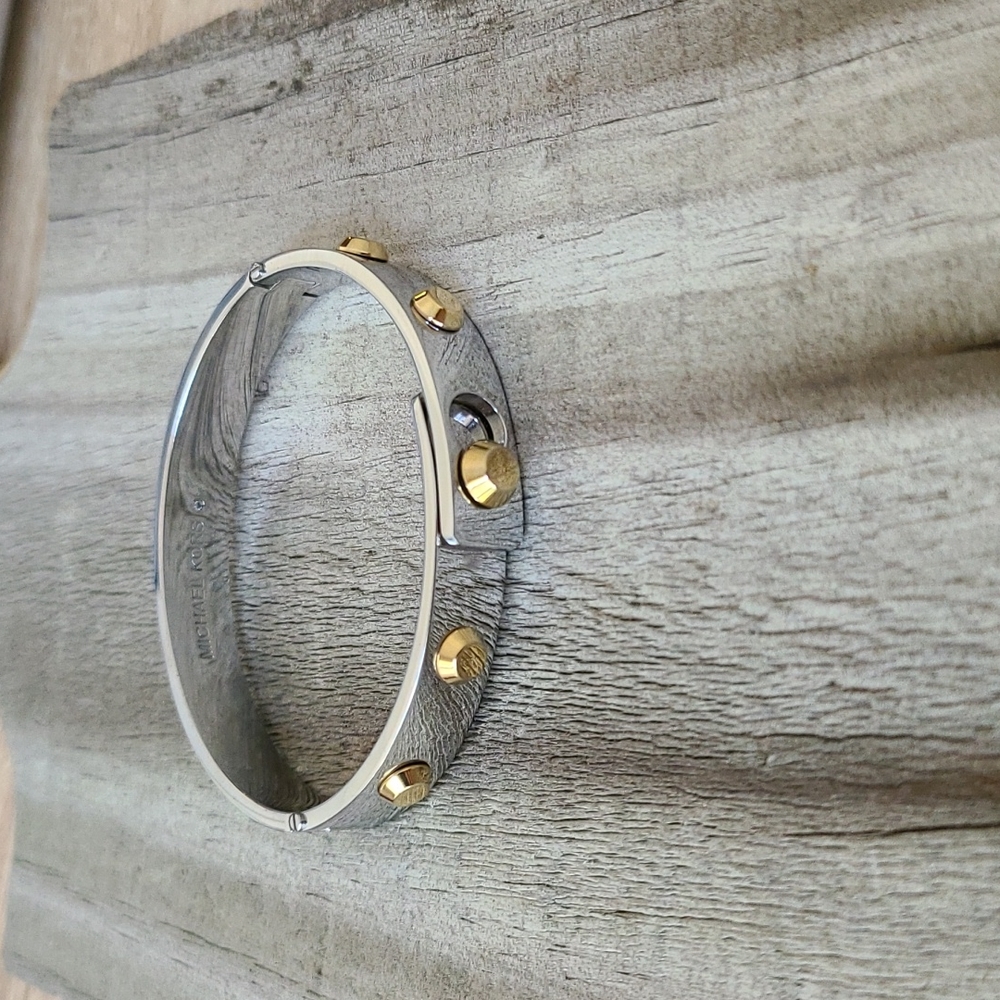 Michael Kors studded bangle bracelet